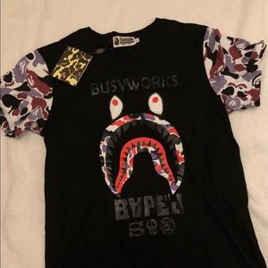 BAPE Shoulder Camo Tee